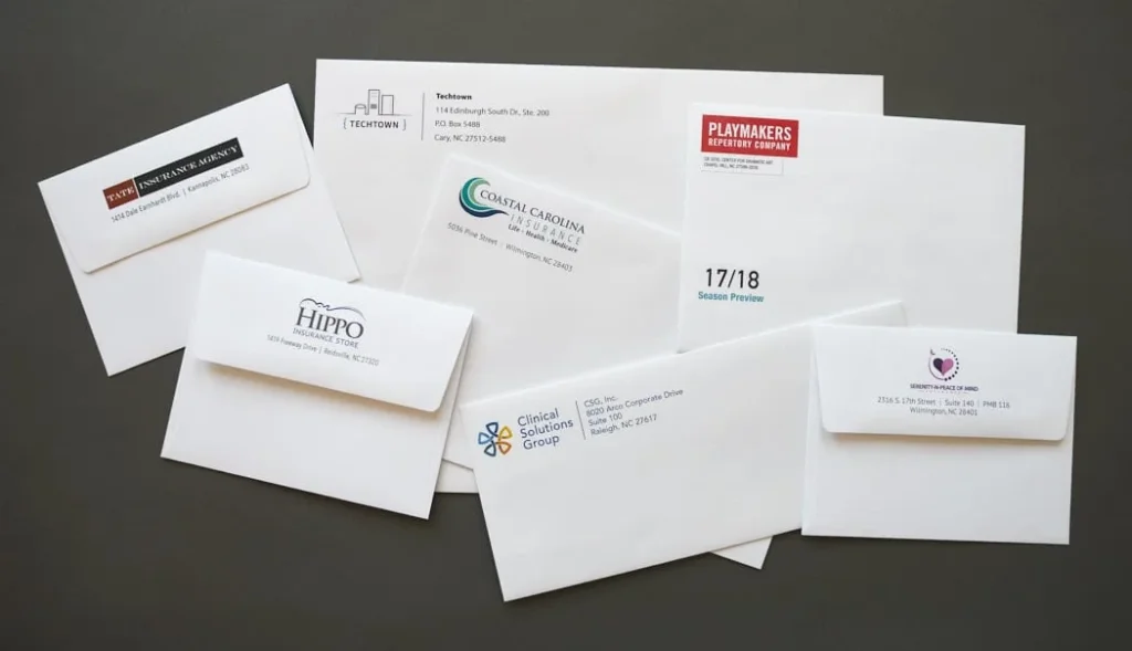 Envelope Printing Billericay