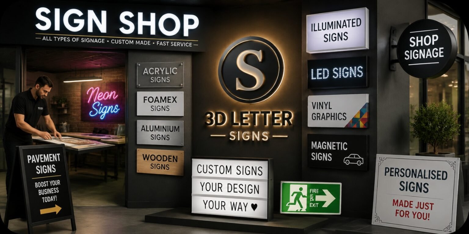 Sign Shop Billericay | 24 Hour Signs & Same Day Service